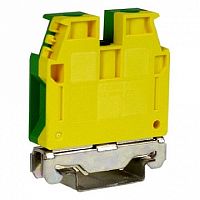 Клемма для заземления с винтовым зажимом DKC Quadro 16мм?, желто-зеленый, ZTO220 | код. ZTO220 |  DKC